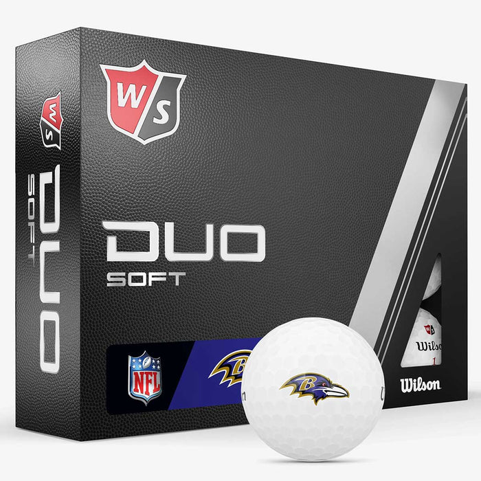 Wilson Staff Duo Soft NFL Golf Balls