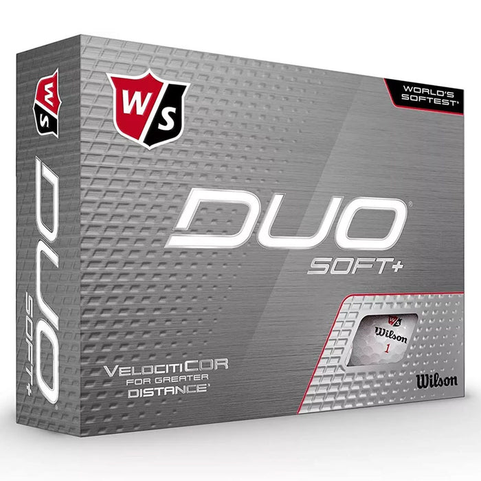 Wilson Staff Duo Soft + Golf Balls