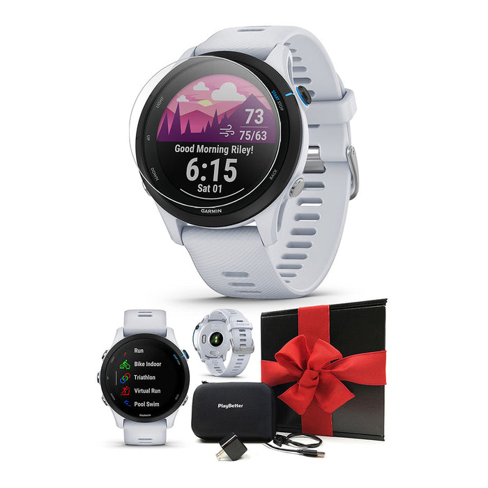 Garmin Forerunner® 255 Music GPS running watch, Black - Worldshop