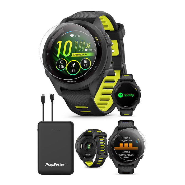 Garmin Forerunner 265 GPS Smartwatch 46 mm Fiber-reinforced