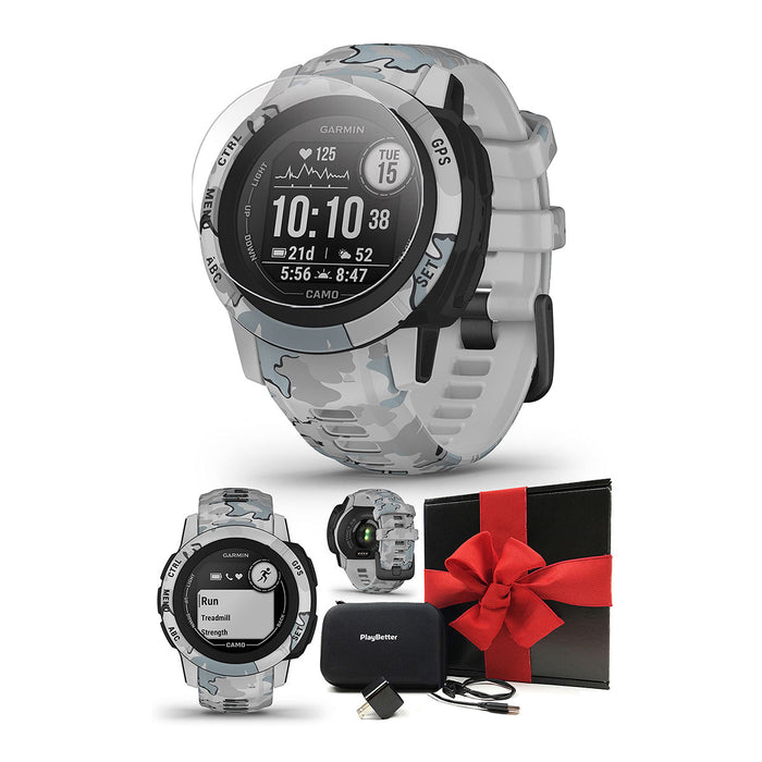 Shop 2022 Garmin Instinct 2 Camo / 2S Camo Rugged GPS Smartwatch