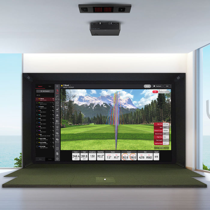 Uneekor QED Golf Launch Monitor & Simulator