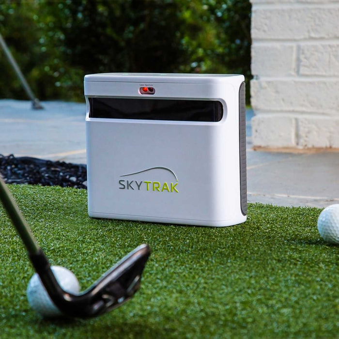 SkyTrak+ Golf Launch Monitor PlayBetter Home Net Studio with The Net Return Premium Hitting Net Package