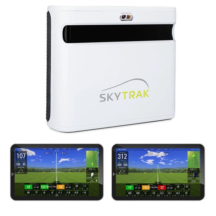 SkyTrak+ Golf Launch Monitor PlayBetter Home Net Studio with The Net Return Premium Hitting Net Package