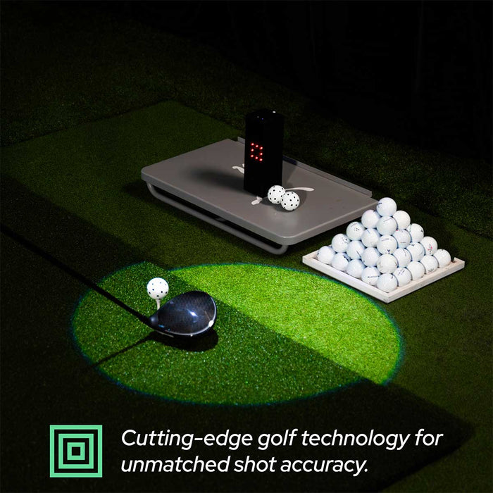 Square Golf Simulator & Launch Monitor with PlayBetter SimStudio™ Complete Home Golf Studio Package