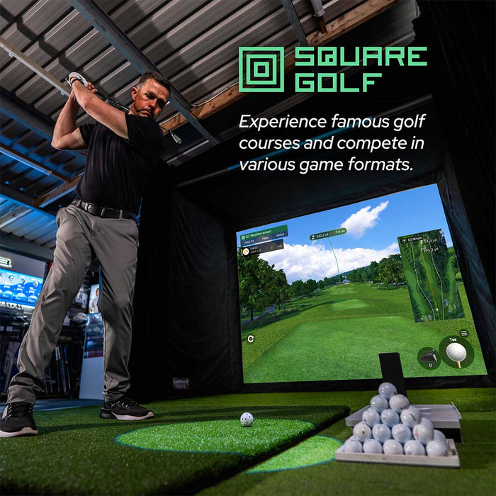 Square Golf Launch Monitor & Simulator