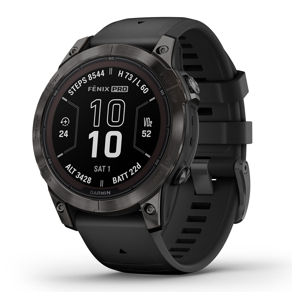 Garmin fēnix 7 GPS Watch - Silver/Graphite for sale online
