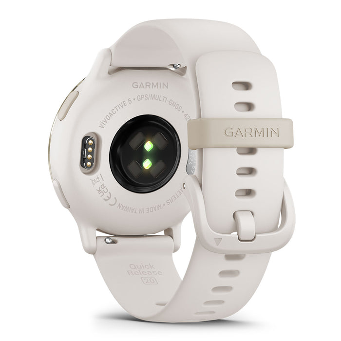 Garmin Vivoactive 5 Health Fitness GPS AMOLED Smartwatch Ivory