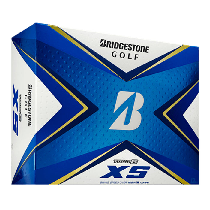 Bridgestone Tour B XS Golf Balls - Designed to fit golfers with tour fast swing speeds of over 105mph