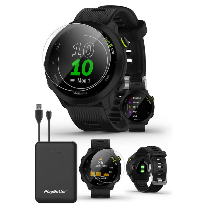 Garmin Forerunner 45 GPS Heart Rate Monitor Smartwatch - Choose Color