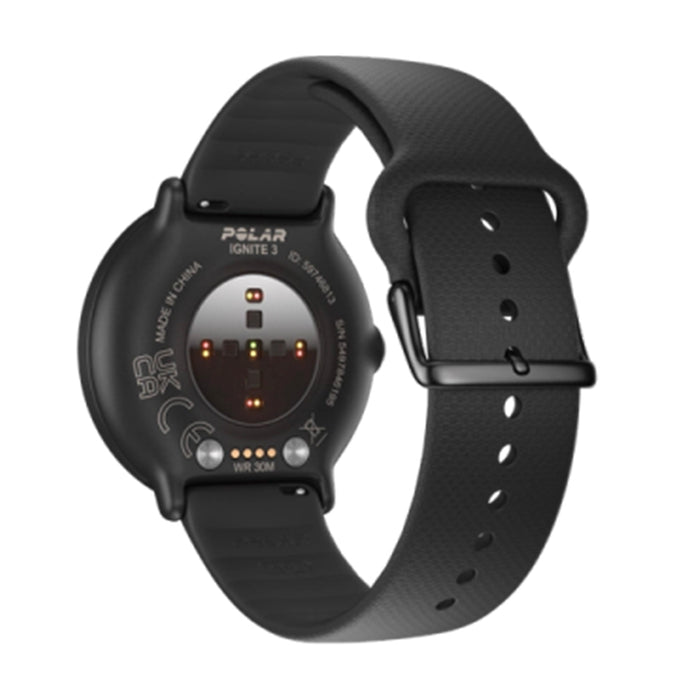 Polar Ignite 3 Fitness & Wellness GPS Smartwatch - Night Black