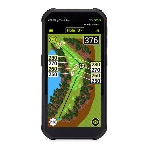 SkyCaddie SX550 Handheld Golf GPS SkyGolf Technology Bright